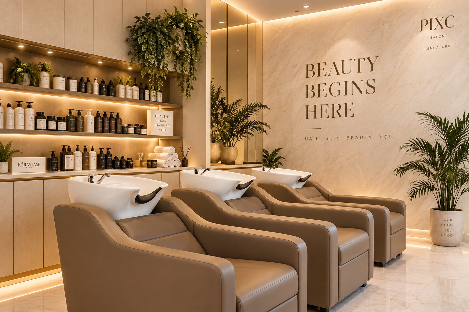 PIXC Salon treatment space