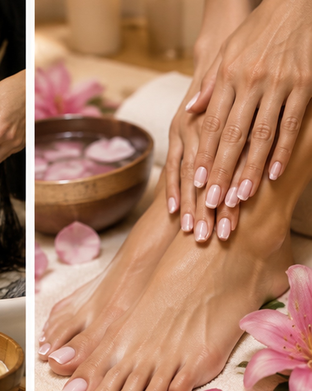 Bomb Shell Pedi-Mani at PIXC Salon