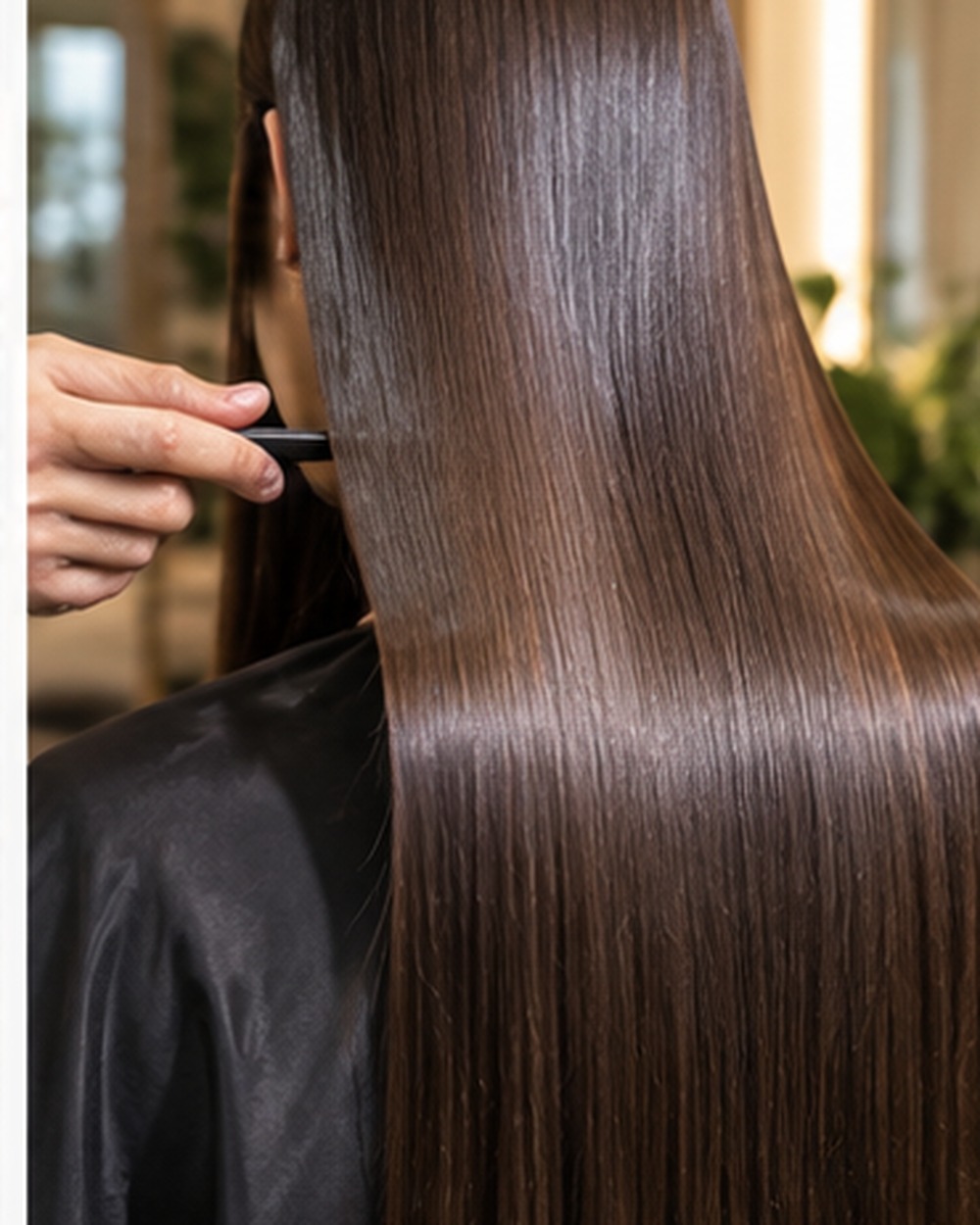Nano Plastia hair smoothing treatment at PIXC Salon